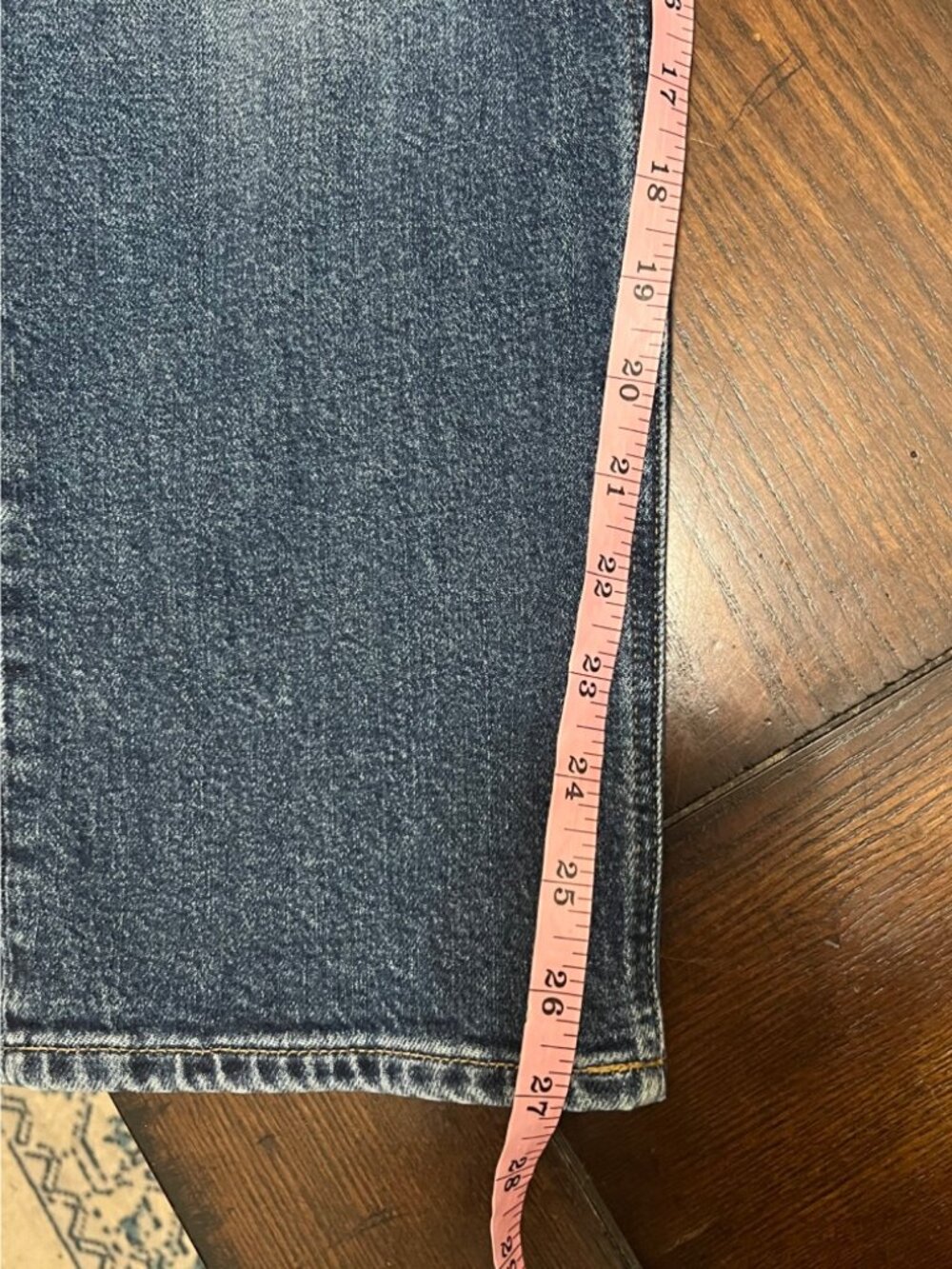 J.Crew Classic Straight Jeans High Rise 27 Liberty St. Fading Distressed Classic - Picture 11 of 11